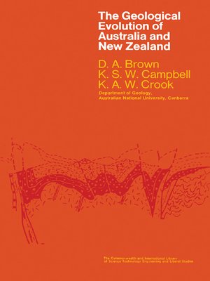 cover image of The Geological Evolution of Australia & New Zealand